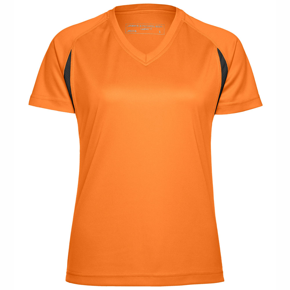 Frauen TOPCOOL® Laufshirt mit V-Ausschnitt