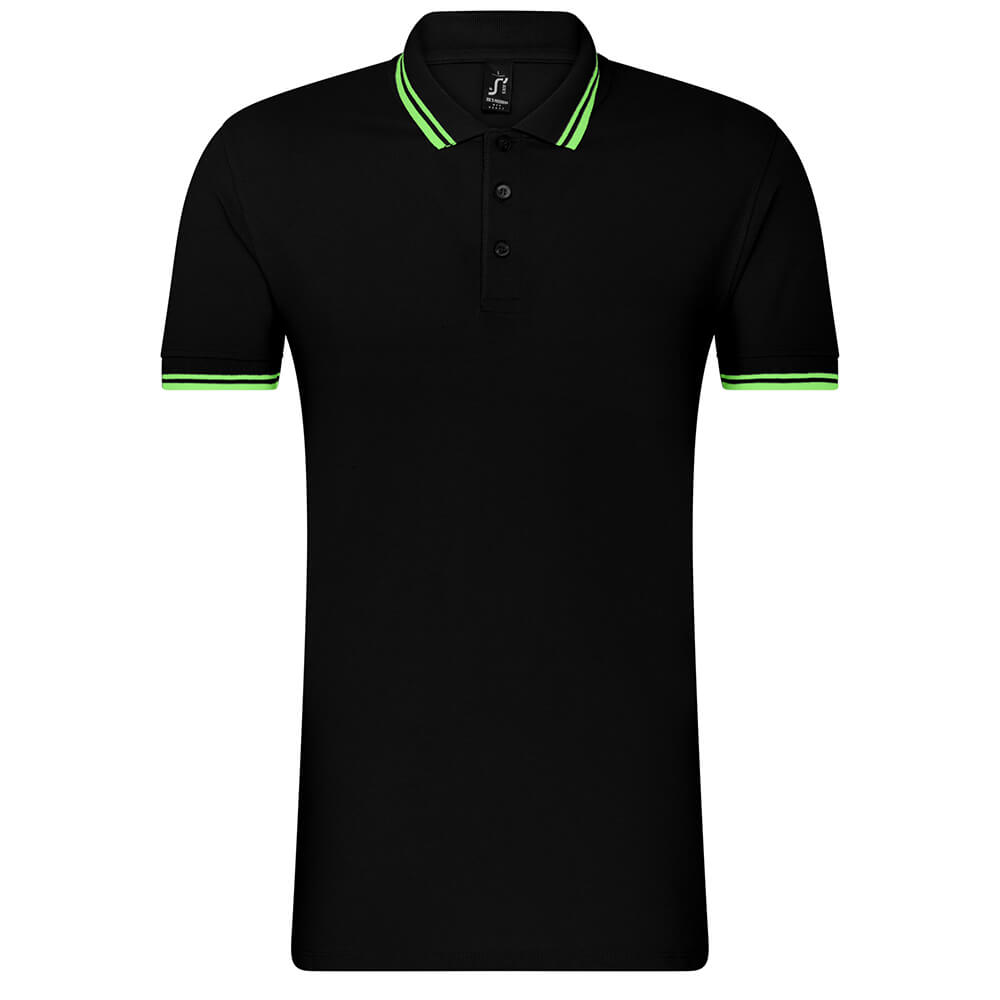 Männer Kontrast Poloshirt Pasadena