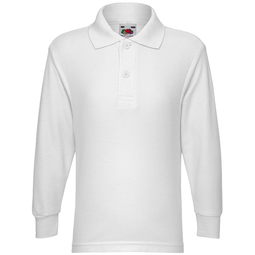 Teenager 65/35 Langarm Poloshirt