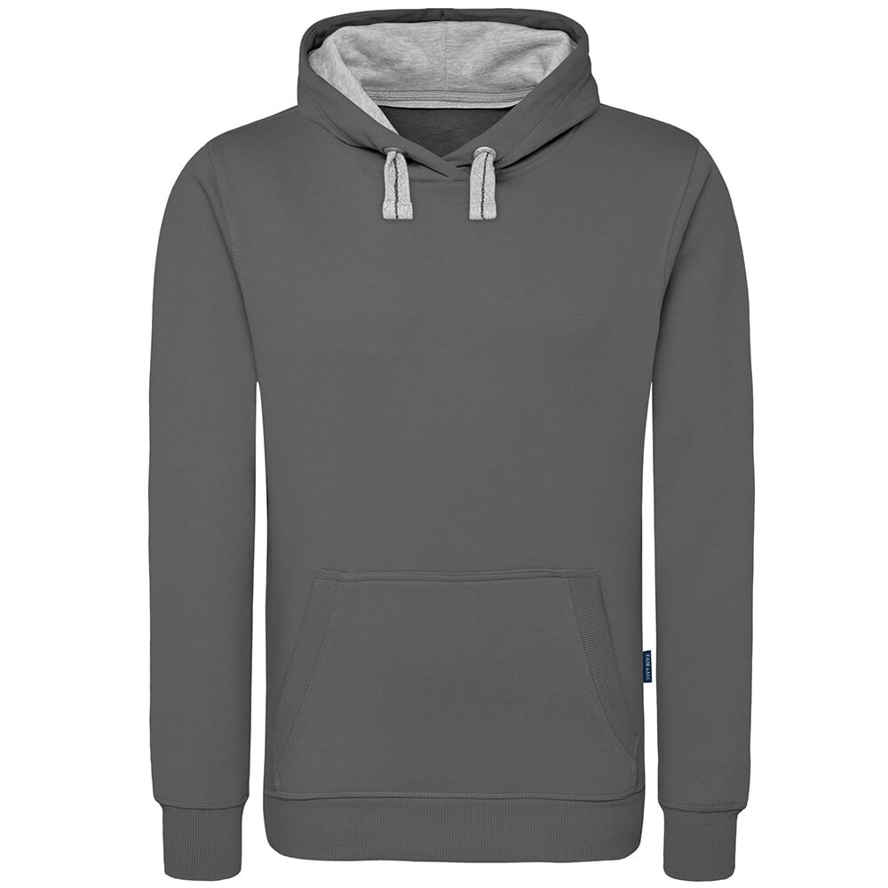 Unisex Kontrast Hoodie in Übergröße - Fair4All