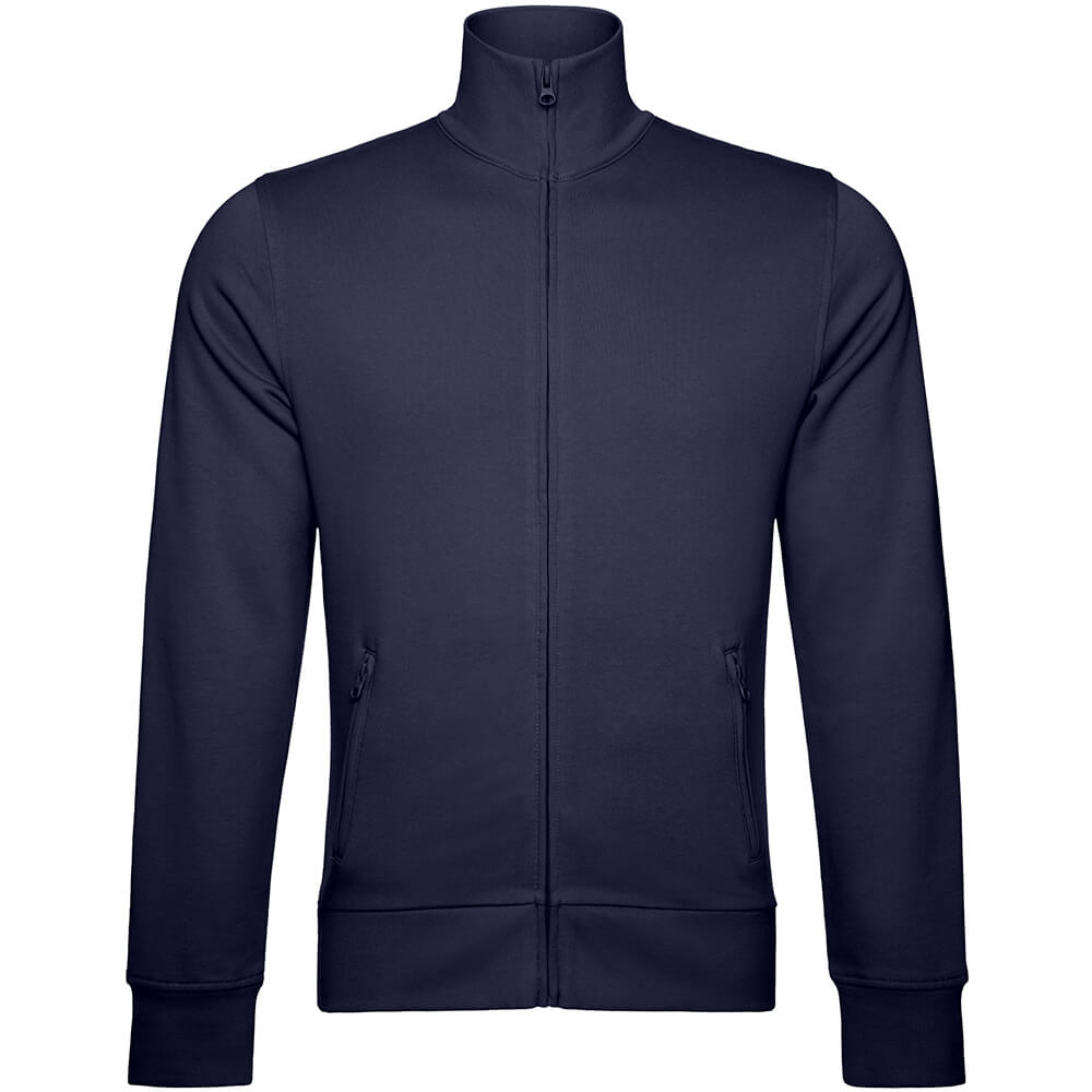 Männer Sweatjacke Stand-Up Collar