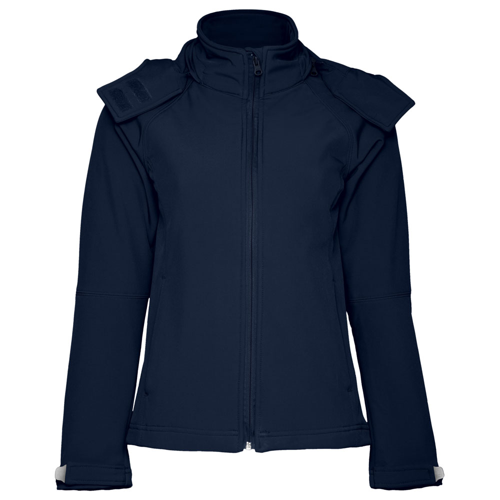 Frauen Kapuzen-Softshell Jacke