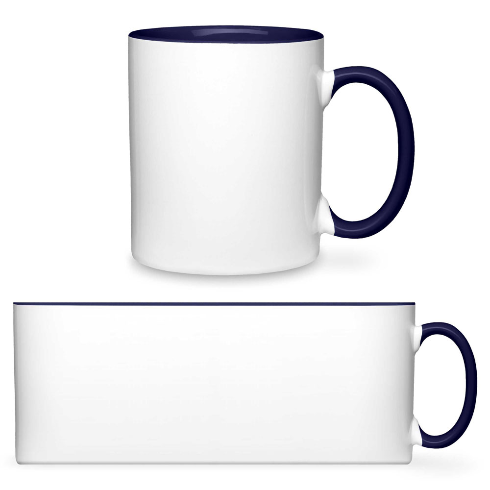 Tasse 2-farbig "Two Tones & Handle"