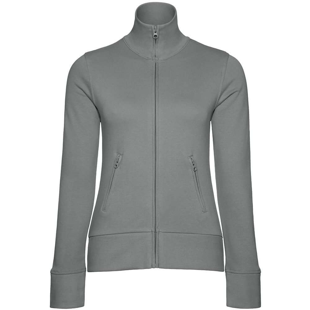 Frauen Sweatjacke Stand-Up Collar